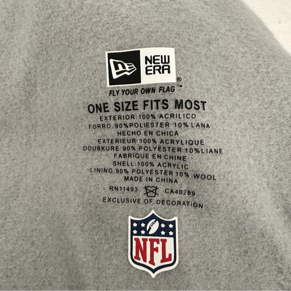 New Era Buffalo Bills Winter Knit Fully Lined Beanie NFL Football Athleisure - Picture 6 of 7
